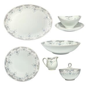 Imperial “Seville” 6-Piece Porcelain Dinnerware Serving Hostess Set